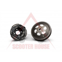 Clutch and bell kit -MALOSSI- DELTA CLUTCH MINARELLI 50cc 2-stroke AC LC Ф 107mm