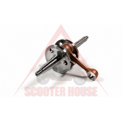 Arbore cotit -PIAGGIO ORIGINAL- 4316255, bolt piston 12 mm, cursa 39,3 mm, APRILIA Scarabeo, SR Motard, GILERA Runner, Stalker, PIAGGIO NRG, Typhoon, VESPA S, Sprint, LX, LXV