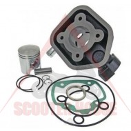 Cylinder kit -SCOOTER FIX- Peugeot Vertical 2T, liquid 50cc (40.00mm), 12mm piston pin, cast iron, PEUGEOT Speedfight 1, Speedfight, X-Fight