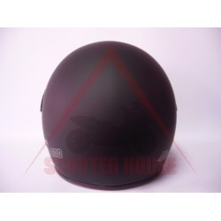 Каска -EU- отворена, черна универсален размер,прозрачен визьор, модел 1639