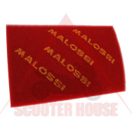 AIR FILTER -MALOSSI - double red foam, материя за изрязване 210mm x 297 mm