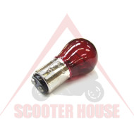 Light bulb -Taiwan- 12V/21-5W BAY15D RED