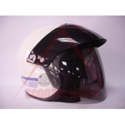 Helmet -EU- open type, white, universal size,tinted viewfinder, model 2243