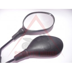 Огледала к-т -EU- черни, различни резби,резба-8mm, модел 2357