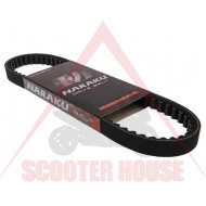 Belt -NARAKU Standard- 811x18.5mm - Piaggio 50 cc HiPer2 long casing Belt -NARAKU Standard- 811x18.5mm - Piaggio 50 cc HiPer2 long casing