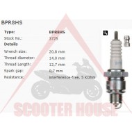 Свещ -NGK- BPR8HS 3725 Свещ -NGK- BPR8HS 3725