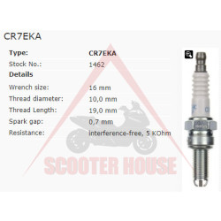 Spark plug -NGK- CR7EKA 1462