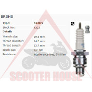 Spark plug -NGK- BR8HS 4322