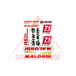 Stickers MALOSSI height=350mm, width=200mm