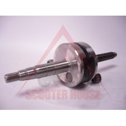 Στροφαλοφόρος άξονας -EU- CPI, KEEWAY, 1E40QMB - Μπουλόνι εμβόλου 12 mm, υποδοχές στροφαλοφόρου άξονα = Ø = 16mm