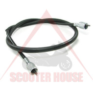 Speedometer cable -EU- GY6 (4 stroke)- GY6 (4 stroke) 50 cc (139QMA, 139QMB) nut-nut