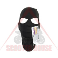 Balaclava -Bars- black, with two holes for the eyes, universal size