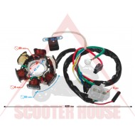 Stator -EU- Kymco 50 cc DJ, KB, Peugeot Rapido, Honda Vision Met-In