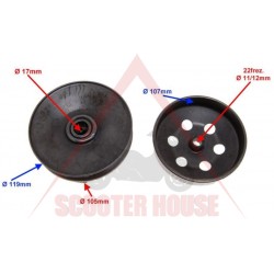 Κιτ κίνησης ροπής -EU- GY6 (τετράχρονος) 50 cc (139QMB)