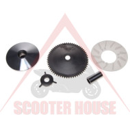 Variator set -EU- GY6 (4 stroke) 50 cc 139QMB