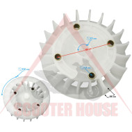 Engine cooling fan -EU- GY6 (4 stroke) 50 cc (139QMA/B)