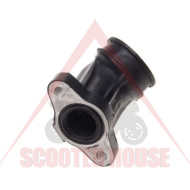 Manifold -Taiwan- Piaggio 50cc, 4 stroke, AC, 2-valves, inner diameter 18mm, outer diameter 2