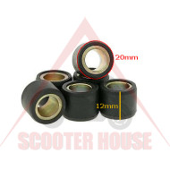 Roller weights -RMS- 20x12mm 10.5g x6