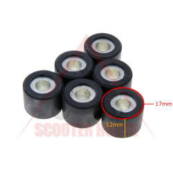 Roller weights -EU- 17x12mm 7.0g x6