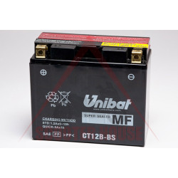 Battery -UNIBAT- 11Ah 12V gel YT12B-BS, CT12B-BS