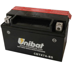 Акумулатор -UNIBAT- 6Ah 12V гелов  CBTX7A-BS, YTX7A-BS