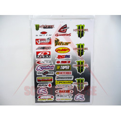 Stickers kit 325х460mm MIX 2