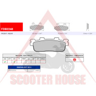 COVER -FERODO- FDB2248EF (ECO FRICTION)