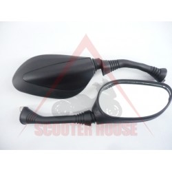 Огледала к-т -EU- черни, резба-8mm, модел 3636