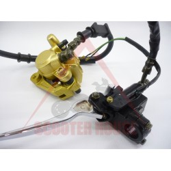 Спирачна система -SCOOTER FIX- комплект помпа, маркуч, апарат, диск GY6 139QMB