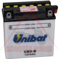 Акумулатор -UNIBAT- 9Ah, 12V обслужваем CB9-B, YB9-B