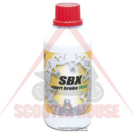 Brake fluid -MALOSSI- SBX DOT 4, synthetics, 250ml