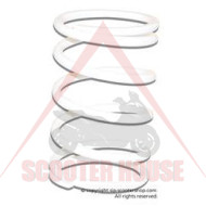 Torque drive spring  -MALOSSI- Yamaha 500,530 cc T-Max - white +13