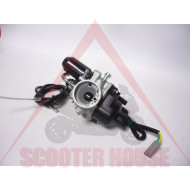 Carburetor  -EU- 12 PHVA PIAGGIO 50cc (with automatic choke), connection=23mm