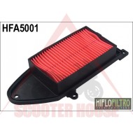 ВЪЗДУШЕН ФИЛТЪР -HIFLO- HFA5001- KYMCO AGILITY CITY,PEOPLE,SUPER 8 125-200CC / MALAGUTI CIAK 125-200