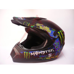 Helmet -EU-  VIRTUS MONSTER CROSS, BLACK, (L 57-58cm), model 2885