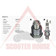 Spark plug -NGK- BR8HIX 7001