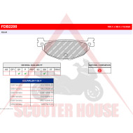 ΚΑΛΥΨΗ -FERODO- FDB2200EF (ECO FRICTION)