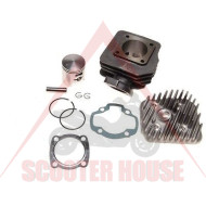 Cylinder kit with head -EU- 70cc PEUGEOT VERTICAL AC 2T 47mm