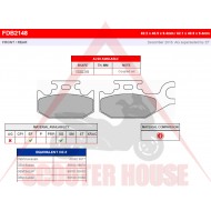 BRAKE PADS -FERODO- FDB2148EF (ECO FRICTION)