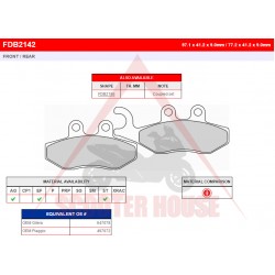 COVER -FERODO- FDB2142EF (ECO FRICTION) COVER -FERODO- FDB2142EF (ECO FRICTION)