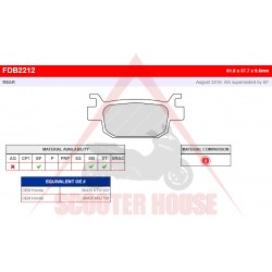 COVER -FERODO- FDB2212EF (ECO FRICTION) COVER -FERODO- FDB2212EF (ECO FRICTION)