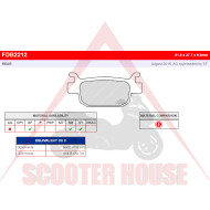 ΚΑΛΥΨΗ -FERODO- FDB2212EF (ECO FRICTION)