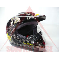 Helmet -EU- ROCKSTAR cross, black, size M