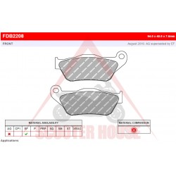 COVER -FERODO- FDB2208EF (ECO FRICTION) COVER -FERODO- FDB2208EF (ECO FRICTION)