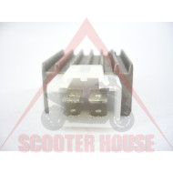 Voltage regulator -WM- 4-pins- GY6 (4-stroke) 50-125 cc (139QMA/B, 152QMI, 157QMJ)
