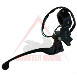 Brake lever -EU- left with cable mounting 22mm GY6