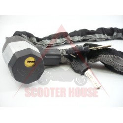 Заключващо устройство -SCOOTER FIX- верига с ключ, 88cm