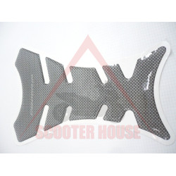 Gas tank protective sticker carbon 220x130mm
