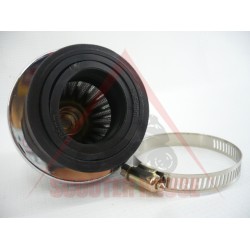 ВЪЗДУШЕН ФИЛТЪР -EU- СПОРТЕН метална мрежа връзка с преходи=Ф35,42,49mm, 85mm височина