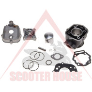 Cylinder kit with head -EU- 70cc Derbi Senda LC 2006 D50B0 pin-12mm